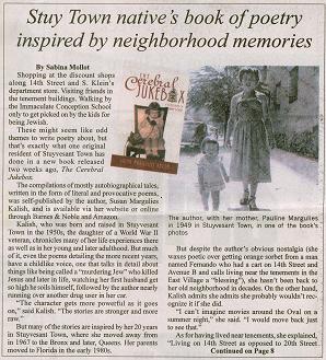 Town and Village Newspaper - Stuyvesant Town, NYC
